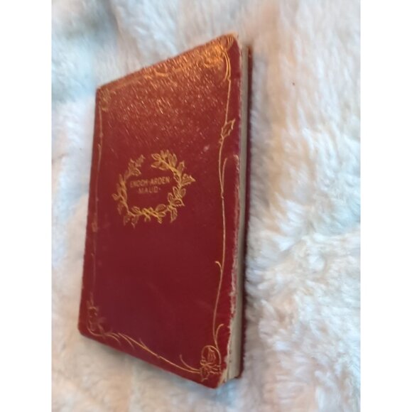 Enoch Arden And Maud Alfred Lord Tennyson Red Leather Putnams Sons Ariel Booklet - Picture 3 of 15